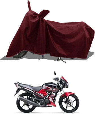 KEDIT Two Wheeler Cover for Yamaha(SS 125, Maroon)