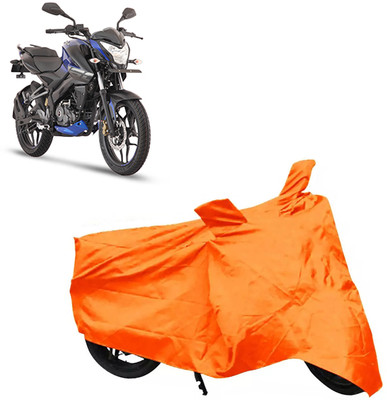 ROYAL AUTO MART Two Wheeler Cover for Bajaj(Pulsar NS 160, Orange)