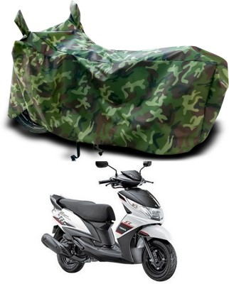 RRZ Two Wheeler Cover for Yamaha(Ray Z, Multicolor)