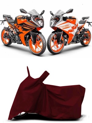 VESMEI Two Wheeler Cover for KTM(RC 200 BS6, Red)