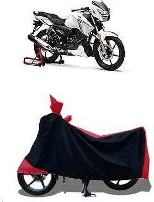 AASHTIK MART Two Wheeler Cover for TVS(Apache RTR 180, Red)