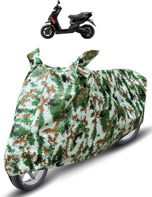 MOCKHE Waterproof Two Wheeler Cover for Ather(450 X, Green)