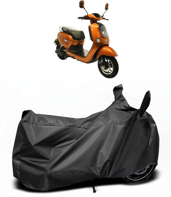 MADAFIYA Two Wheeler Cover for Okinawa(Lite, Black)