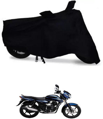 THE REAL ARV Waterproof Two Wheeler Cover for Bajaj(Discover 135, Black)