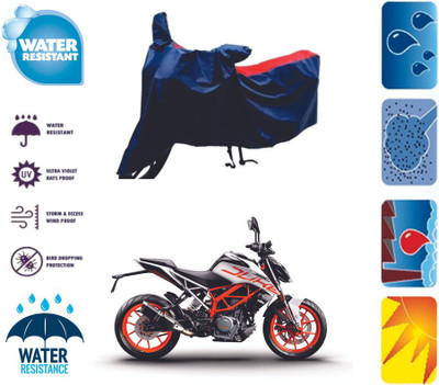 RTS COLLECTIONS Two Wheeler Cover for KTM(890 Duke, Red, Blue)