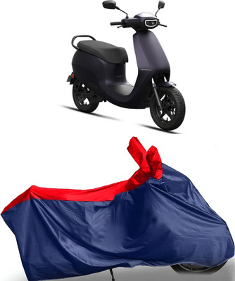 BbcMart Waterproof Two Wheeler Cover for Ola(Scooty, Red)