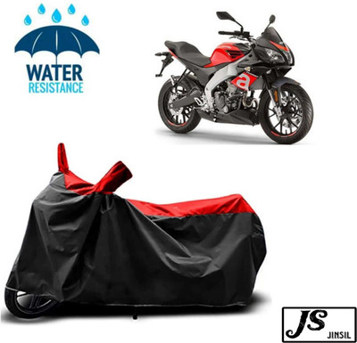 JSJINSIL Waterproof Two Wheeler Cover for Aprilia(Tuono 150, Red, Black)