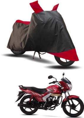 KEDIT Two Wheeler Cover for Mahindra(Centuro, Red, Black)