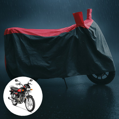 CODOKI Waterproof Two Wheeler Cover for Hero(Splendor, Grey, Red)