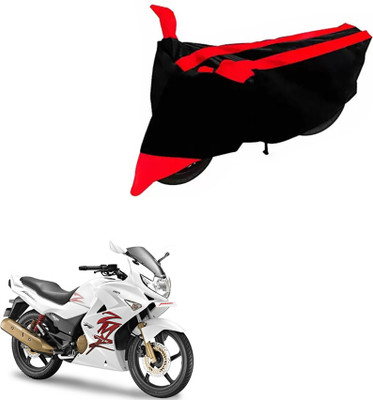 DeepShakshi AUTOMOTIVE Two Wheeler Cover for Hero(Karizma ZMR, Black, Red)