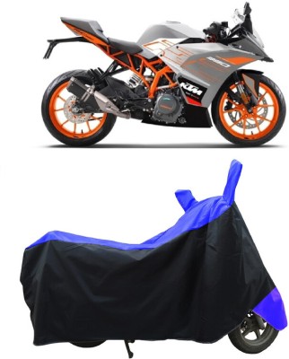 Coxtor Waterproof Two Wheeler Cover for KTM(RC125, Blue)