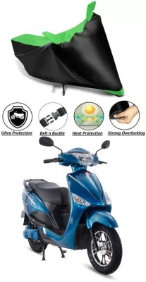 Variety Products Collection Waterproof Two Wheeler Cover for Hero(Electric Scooter, Green)