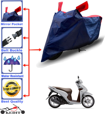 KEDIT Two Wheeler Cover for Honda(Red, Blue)