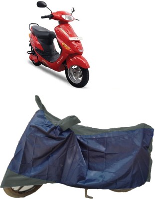 AutoKick Two Wheeler Cover for Hero Electric(Electric E-Sprint, Multicolor)