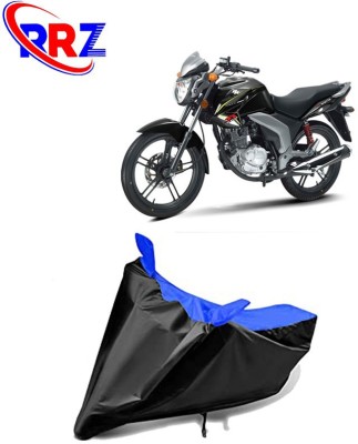 RRZ Waterproof Two Wheeler Cover for Suzuki(GSX, Black, Blue)