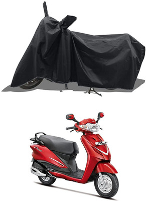 KEDIT Two Wheeler Cover for Hero(Duet VX 110CC, Black)