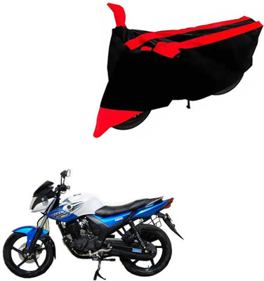 DeepShakshi AUTOMOTIVE Two Wheeler Cover for Yamaha(SZ-RR, Black, Red)