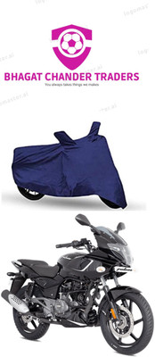 bhagat chander traders Waterproof Two Wheeler Cover for Bajaj(Pulsar 180F, Blue)