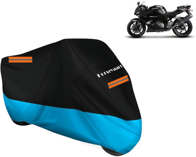 Horseyaart Waterproof Two Wheeler Cover for Hyosung(GT250R, Blue)