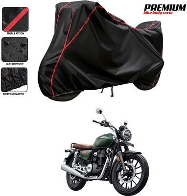 SThanaveX Waterproof Two Wheeler Cover for Honda(Hness CB350, Black)