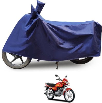 Euro Care Waterproof Two Wheeler Cover for Hero(CD deluxe, Blue)