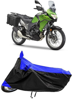 MMSSTAR Waterproof Two Wheeler Cover for Kawasaki(Versys X 300, Blue)