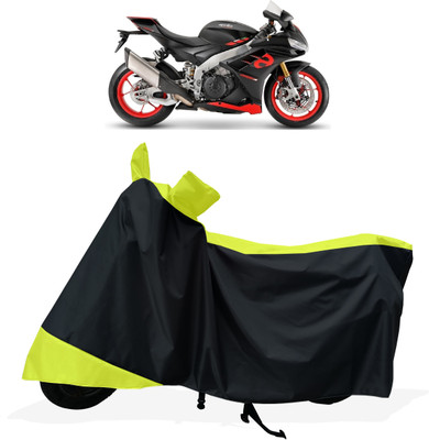 Tricway Two Wheeler Cover for Aprilia(RSV4, Yellow)