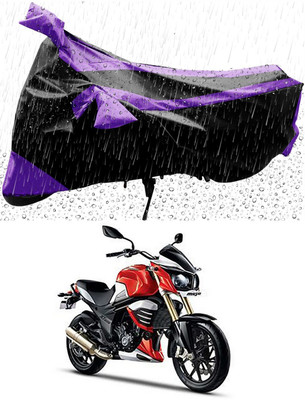 MWBB Waterproof Two Wheeler Cover for Mahindra(MOJO XT 300, Black)