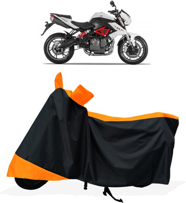 Tricway Two Wheeler Cover for Benelli(TNT 600i, Orange)