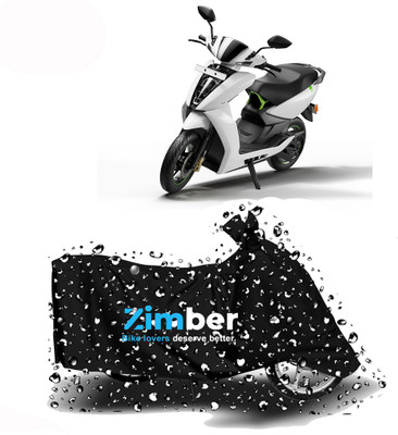 APNEK Two Wheeler Cover for Ather(450, Black)