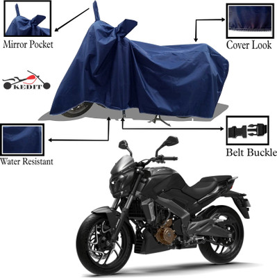 KEDIT Two Wheeler Cover for Universal For Bike(Dominar, Blue)