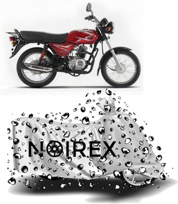 NOIREX Two Wheeler Cover for Bajaj(CT100, Silver)