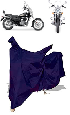 Amexride Two Wheeler Cover for Bajaj(Cruiser BS6, Blue)