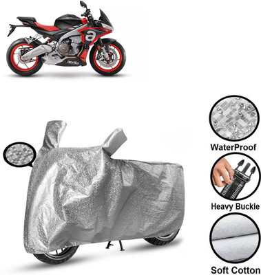 CODOKI Waterproof Two Wheeler Cover for Aprilia(Silver)