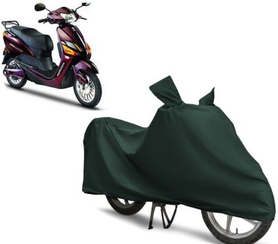 EGAL Waterproof Two Wheeler Cover for Hero(Electric Optima Plus, Green)