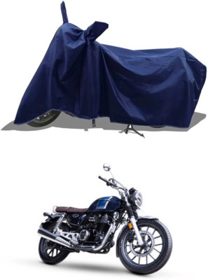 Mdstar Waterproof Two Wheeler Cover for Honda(Hness CB350, Blue)