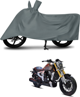 MMSSTAR Waterproof Two Wheeler Cover for TVS(Zeppelin, Grey)