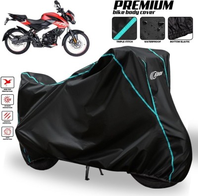 xodi Waterproof Two Wheeler Cover for Bajaj(Pulsar 200NS FI BS6, Black, Blue, Multicolor)