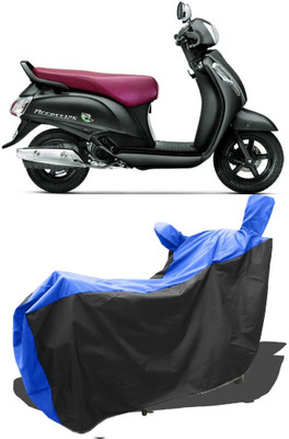 DeepShakshi AUTOMOTIVE Waterproof Two Wheeler Cover for Suzuki(Access 125, Red)