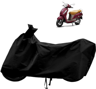 Horseyaart Waterproof Two Wheeler Cover for Suzuki(Access 125, Black)