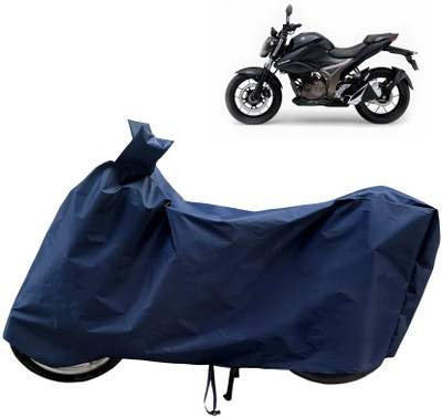 Horseyaart Waterproof Two Wheeler Cover for Suzuki(Gixxer 250, Blue)