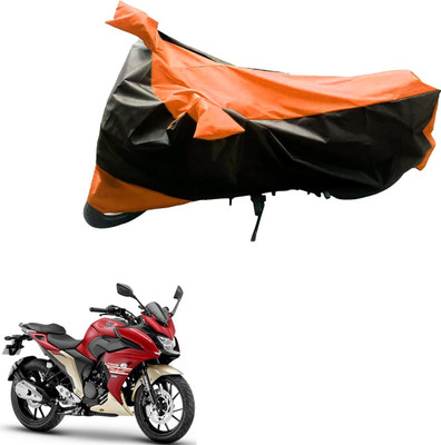 MMSSTAR Waterproof Two Wheeler Cover for Yamaha(Fazer, Black, Blue)