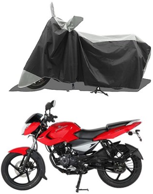 GROFATIK Two Wheeler Cover for Bajaj(Pulsar 135 LS DTS-i, Grey)