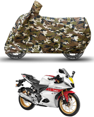 RABABLI Waterproof Two Wheeler Cover for Yamaha(R15S BS6, Multicolor)