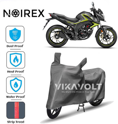 NOIREX Two Wheeler Cover for Honda(CB Hornet 160R, Grey)