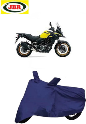 JBR Waterproof Two Wheeler Cover for Suzuki(V-Strom 650 XT, Blue)