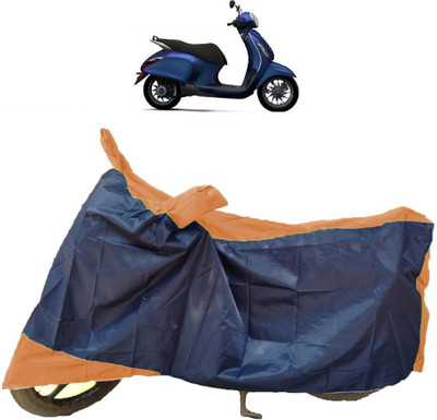 ANTOFY Two Wheeler Cover for Bajaj(Fusion, Multicolor)