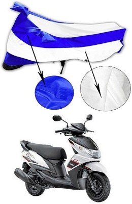 Ascension Two Wheeler Cover for Yamaha(Ray Z, Blue, White)