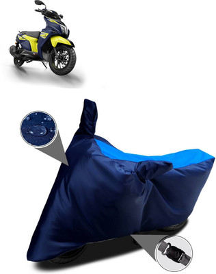 AutoGalaxy Waterproof Two Wheeler Cover for TVS(Ntorq 125, Blue)