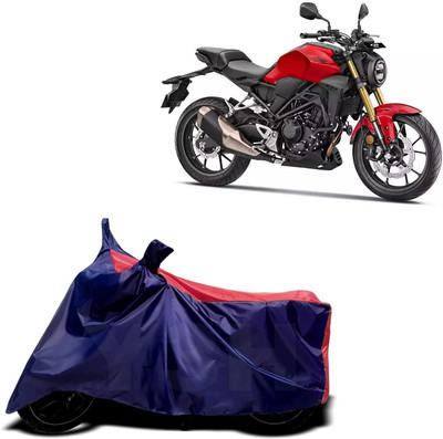 Y3H Two Wheeler Cover for Honda(CB300R, Blue, Red)